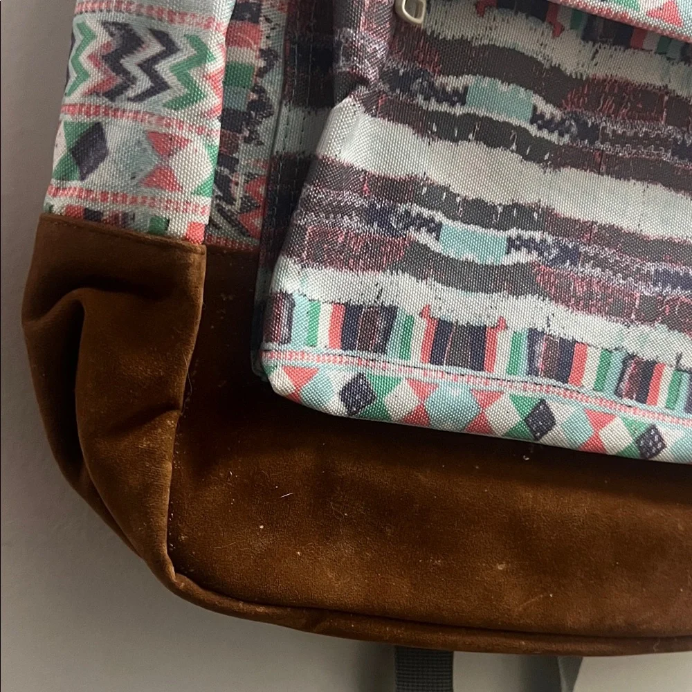 Roxy Multicolor Patterned Backpack - Picture 5 of 8